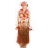 80cm Hawaiian Hula Skirt Set: Single/Double Layer for Children & Adults – Perfect for Performances & Seaweed Dance