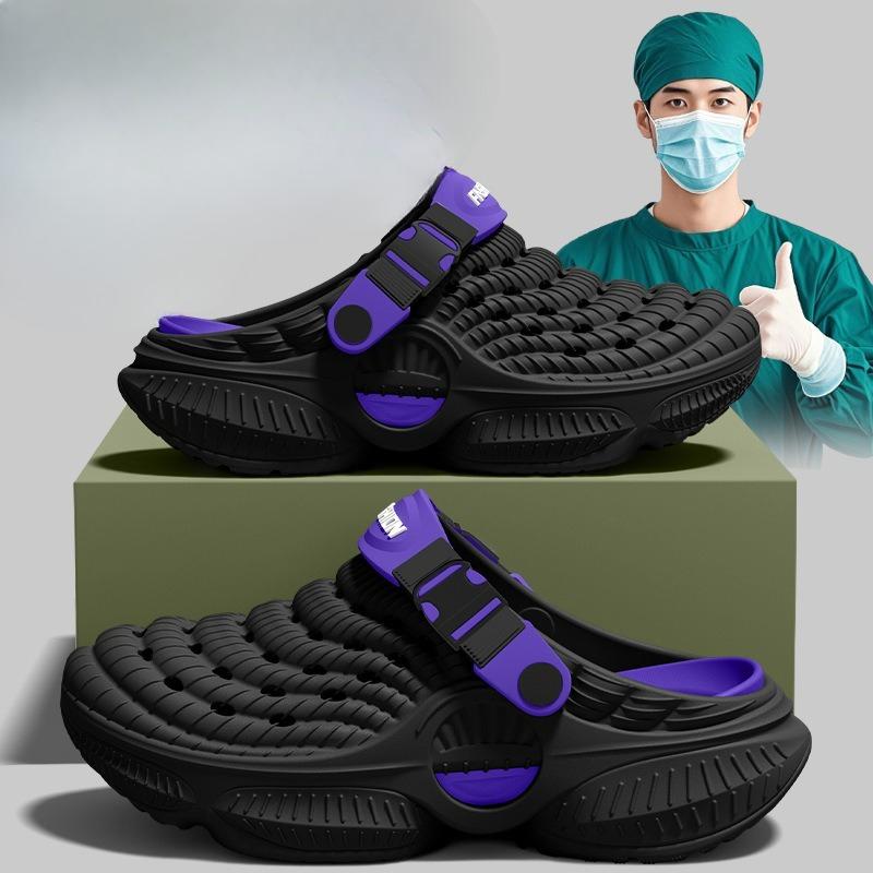 Medical Shoes - Operating Room Slippers - Men's New Style Ankle Boots - Anti-odor Shoes