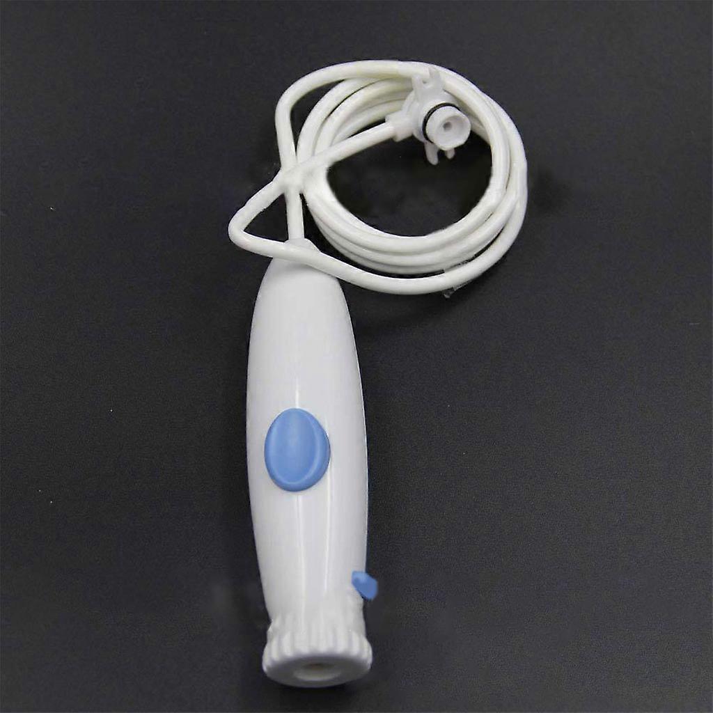 Dental Oral Hygiene Accessories Standard Water Hose Plastic Handle Replacement Assembly Kit for Oral Irrigator WP-100  White