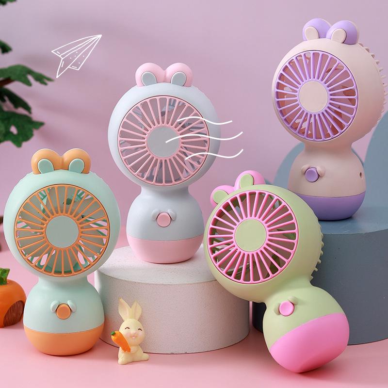 Rechargeable Mini USB Handheld Desktop Fan: Small, Portable Electric Fan