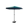 Outdoor Patio Center Pole Umbrella with Water Tank Base