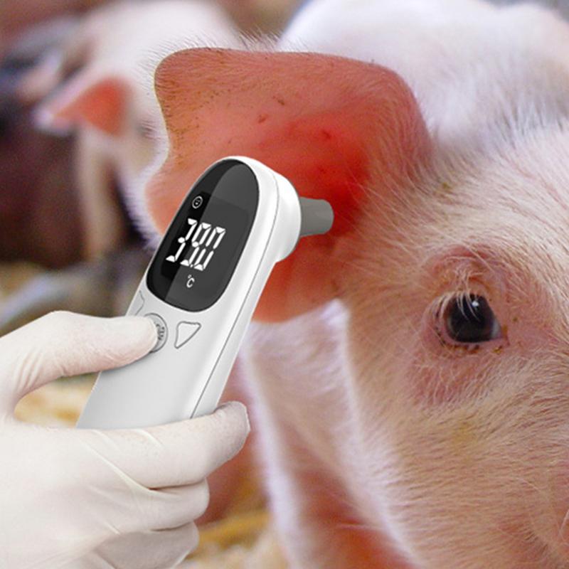 Katzenthermometer Ohr Tiere Zubehör Genaue Tierarzt-Thermometer Haustierbedarf Für Hunde Welpen-Thermometer Hohe Präzision