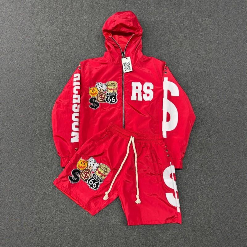 Vintage Zip Loose Hooded Sweatshirt Streetwear Teens