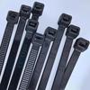 Black Zip Ties Heavy Duty 1000 Pack Long Cable Ties Self-Locking UV Resistant for Indoor and Outdoor Use