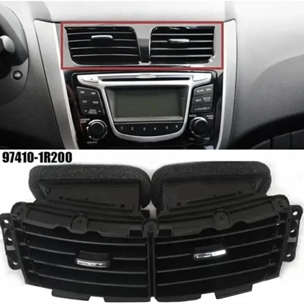 Armaturenbrett Lüftungsdüse Klimaanlage Mittelteil 97410-1R200 Passend für Hyundai Accent Solaris 2011-2017