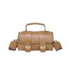 Fashion Spring New Retro British College Style Cylinder Bag Wide Shoulder Strap Single Shoulder Messenger Bag