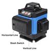 16 Lines Laser Level 4D Green Lines Self-Leveling 360 Horizontal & Vertical Cross High Precision Outdoor Powerful