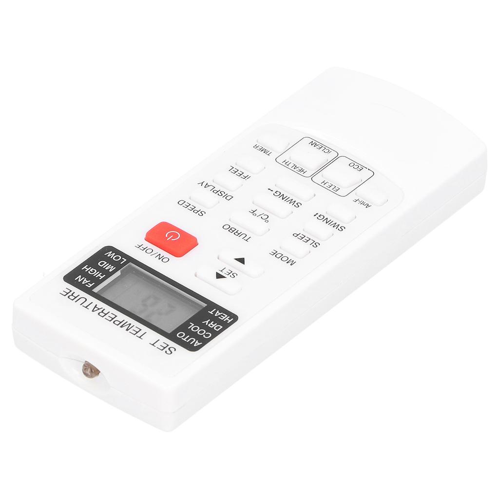 ABS Air Conditioner Remote Control Replacement Accessory Fit for AUX YKRH 102E White