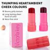 Jelly Blush Stick - Natural Glow 3-in-1 Contour Highlighter, Hydraterende Langhoudende Gezichtsmake-up voor Alle Huidtypen