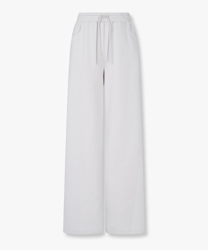 Bobeu Side Line Elastic Wide Pants_Light Gray 7156230008