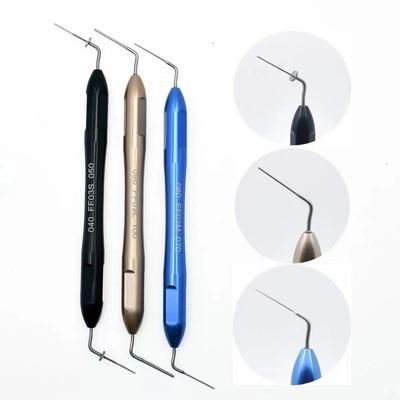 Equipamento de obturação de canal radicular dentário, tampão de mão, preenchimento de guta-percha, tampão de mão de aço inoxidável niti