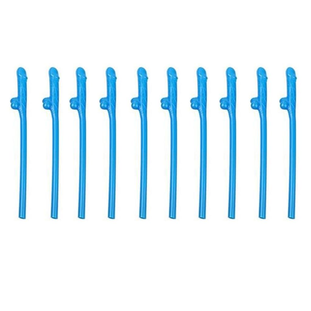 Folulus 10PC Hen Party Bar Willy Straws Party Phallus Girls Night Out Accessories Straws