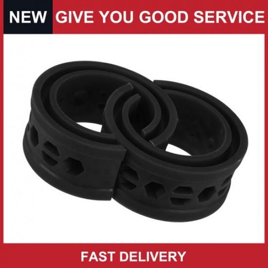 Universal Car Coil Spring Buffer Shock Absorber Springs Rubber Buffer Pack of 2