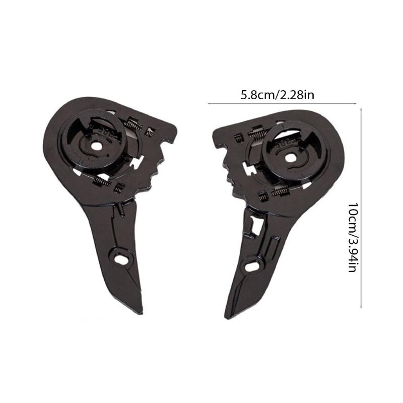 Easy Installation Face Shield Visors Base Replacement Motorcycle Helmets Visors Base Plate for FF300 FF358 FF396 FF385