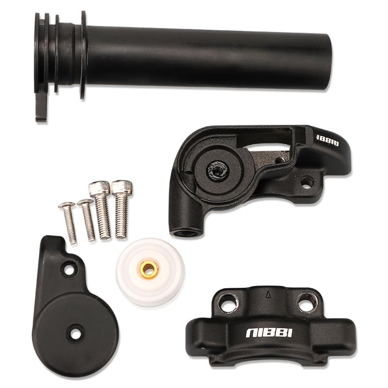 NIBBI Motorcycle Grips Handguards Motocross Aluminum Throttle Twist Handlebar for Yamaha Honda Suzuki Pitbike Moto Accessories