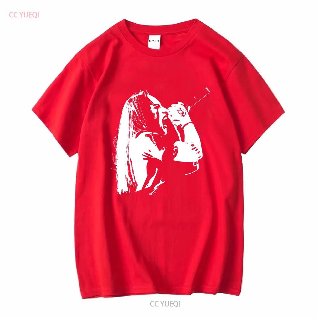 Tatiana Shmayluk Jinjer Band T shirt long or short sleeves vintage Washed Comfortable Breathable streetwear homme