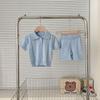 2025 Korean Style Baby & Toddler Ice Silk Knit Summer Top and Pants Set
