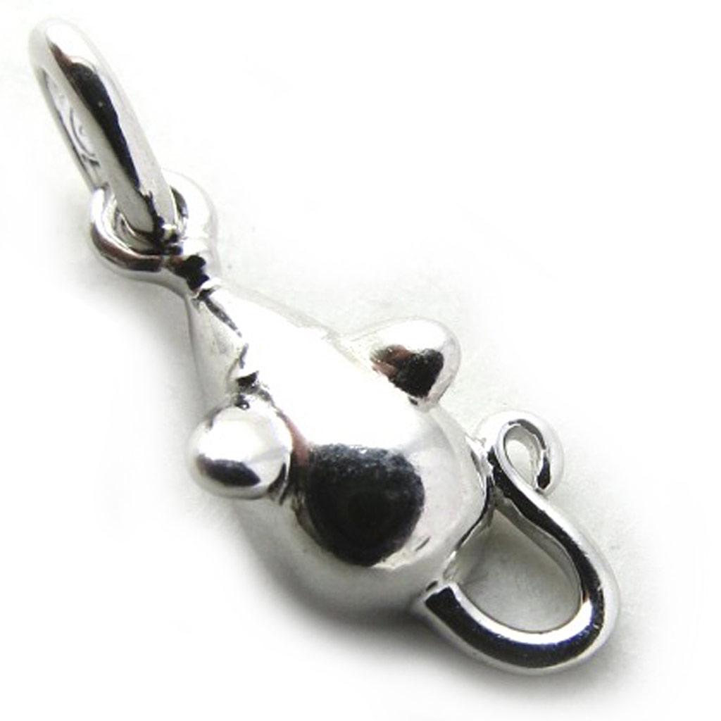 Les Trésors De Lily [N0009] - Silberanhänger 'Maus'