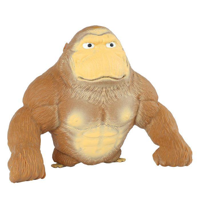 Toy - ZULBCEO - Elastic Monkey - Brown - Anti-stress - 19x20 Cm
