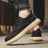 Fashion Casual thick soled men's shoes Retro versatile design style Leisure Outdoor Business Party Daily office outdoor quality shoes