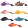 3D Printed Dragon Feathered Wyvern Dragon Articulated Fidget Dragon Home Office Decor Desk Toy