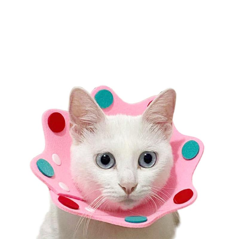 felt cat collar