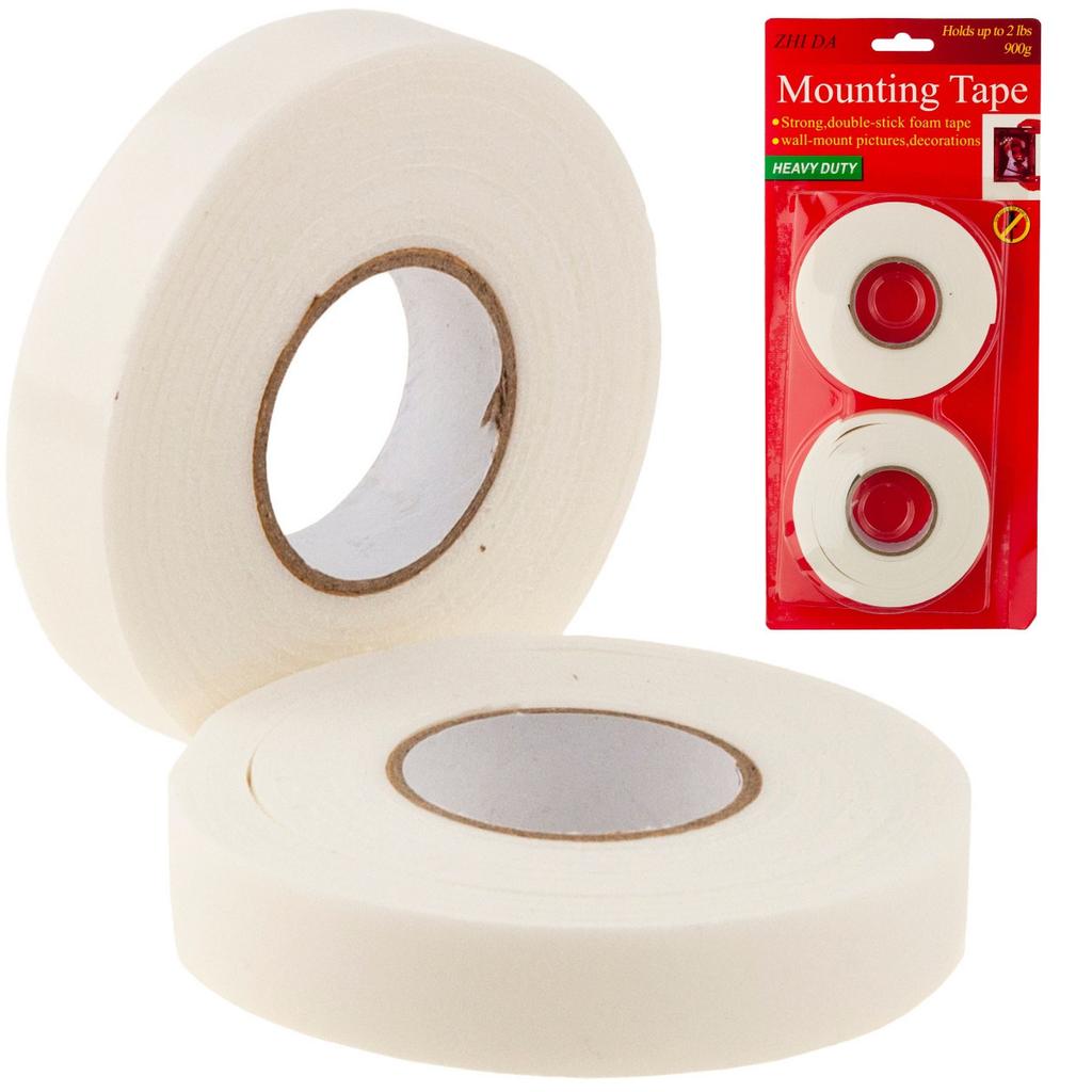SS91 DOUBLE-SIDED FOAM MOUNTING TAPE, insulating, 2 PCS