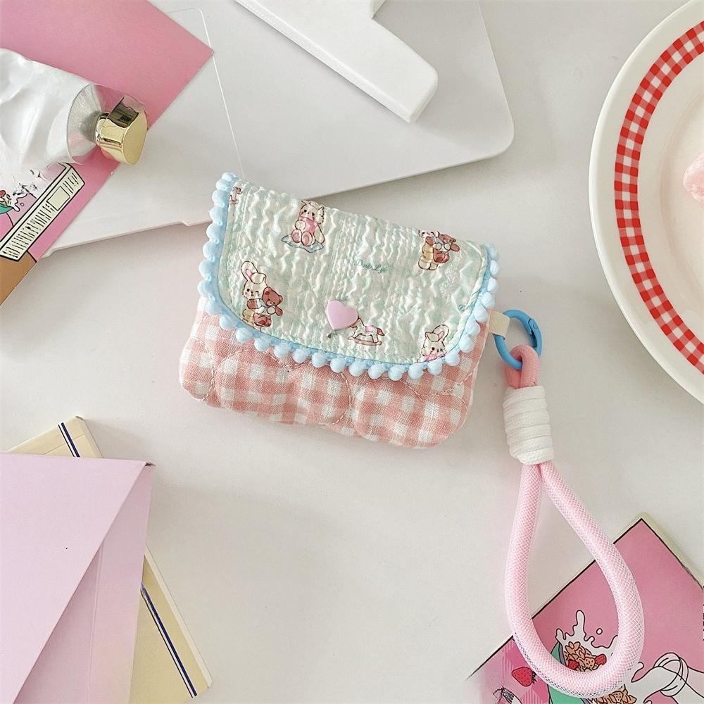 Cartoon Cute Student Coin Purse Korean Fashion Wallet for Girls Portable Small Storage Bag