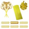 2 Set Kit Supporto per Palloncini, con 20 palloncini, Porta Bastoncini per Palloncini con Base per Tavolo Decorazioni per Festa di Laurea Compleanno Rivelazione di Genere