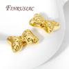 18K Gold Plated Spacer Bead,Metal Bows Shape Beads For Bracelets Accessories,Separators For Beads,DIY Jewelry Making Supplies