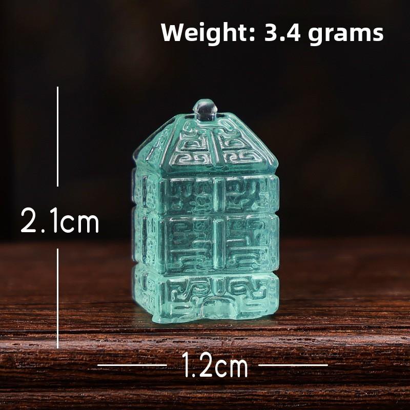 Decoração de Peça de Bronze em Resina Com Efeito Luminoso no Escuro Para Interior de Carro e Exibição em Casa