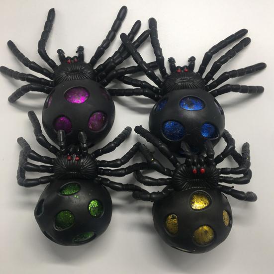 Squeeze Fidget Toy High Elasticity Flexible Quick Recovery Pinch Toys Creative Stress Relief Cute And Funny Squishes Spider Vent