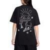 Nike T Shirts Unisex Black Crew Neck Moderate Straight Fit FZ5282-104