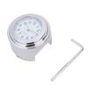 Motorcycle Clock Chrome Waterproof Bike Handlebar Mount Quartz Watch Aluminum Luminous Clock Moto Accessories Universal
