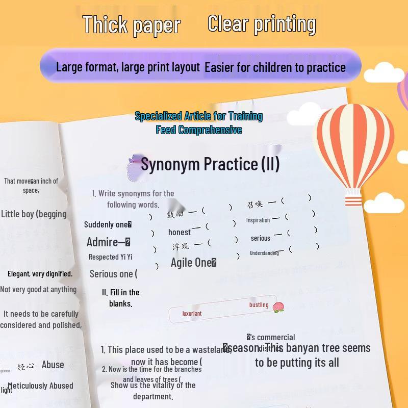 Comprehensive 8-Volume Collection: Words, Characters, Idioms, Polyphonic Characters, Conjunctions, Antonyms, Synonyms, Measure Words & Reduplications
