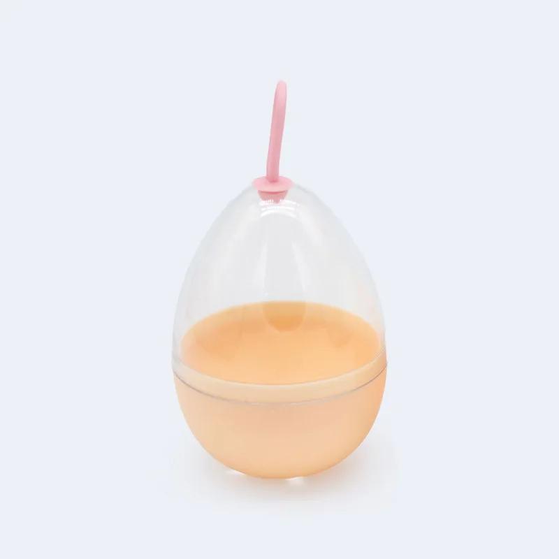 Empty Transparent Puffs Drying Box Storage Case Portable Sponge Stand Cosmetic Egg Shaped Rack Makeup Blender Puff Holder