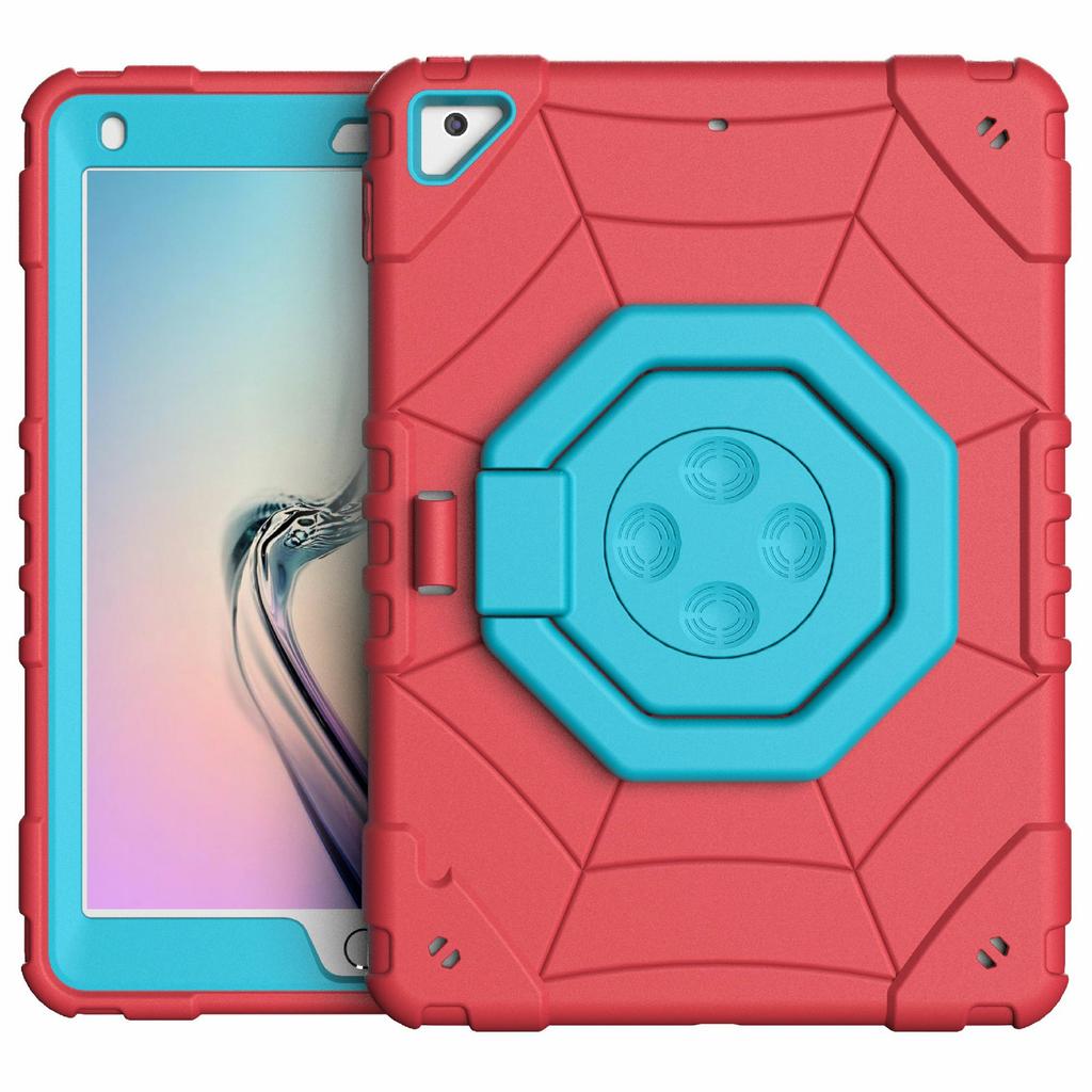 For iPad Air 2/iPad Pro 9.7 Inch (2016)/iPad 9.7-inch (2017)/(2018) Case Fidget PC+TPU Tablet Cover Spider Style