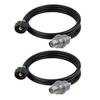 6/12FT Propan-Kraftstoff-Adapterschlauch mit Filter für Buddy Heater QCC1/Typ1-Adapter Anschluss 20-45 lb Propan