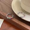 Children's Adjustable Star & Flower Bamboo Ring for Women - Stackable, Stylish, and Cool