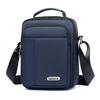 Waterproof Nylon Crossbody Bag for Men Casual Shoulder Messenger Bag with Handle and Zip