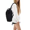 Anello Grande Regular Backpack Navy 口金 Design Durable Fabric Stylish Travel Bag