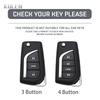 For Toyota Camry Rav4 Forturner Hilux Auris Corolla Avensis Verso Yaris Aygo Scion Tc Abs Carbon Fiber Style Car Key Case Cover