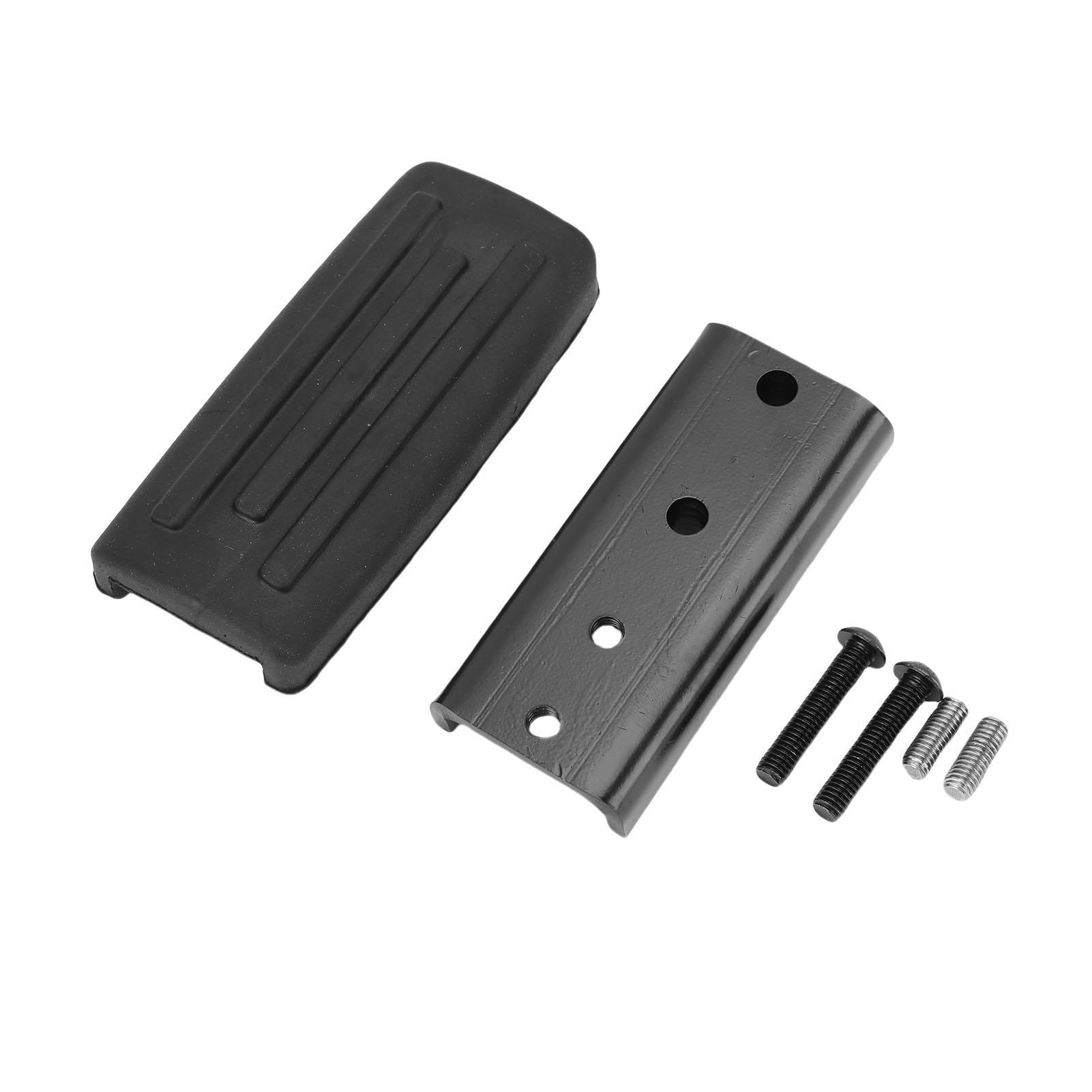 

Удлиненная педаль подставки для ног, более широкие подножки, резина, черная, увеличенная педаль тормоза, замена для