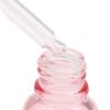 Tropfflaschen Nachfüllbar 5-100 ml Rosendeckel Kosmetikbehälter Rosa Glas Aromatherapie Flüssigkeitspipette Für Ätherische Massage