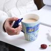 3D Zebra Handle Ceramic Coffee Cup - Unique Animal Gift Cup