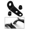 Folding Bike Mudguard Lug Alloy Folded Up Bicycle Hooks with Screws Hanger Nuts Clips