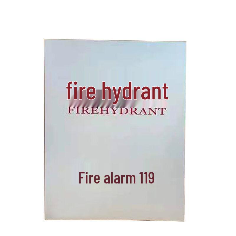 Frosted Acrylic Fire Hydrant Box Panel