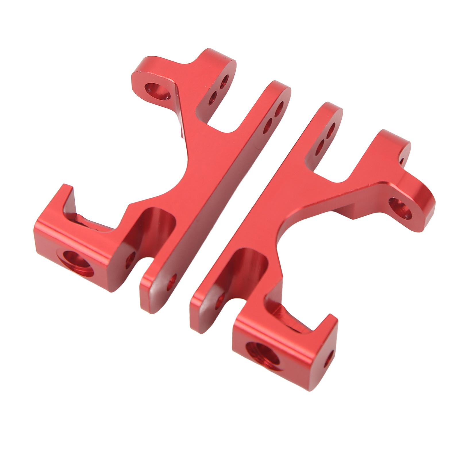 

2PCS RC Caster Blocks High Hardness Aluminum Alloy Front C Hub Carrier for Rustler 4 1:10 RC Car
