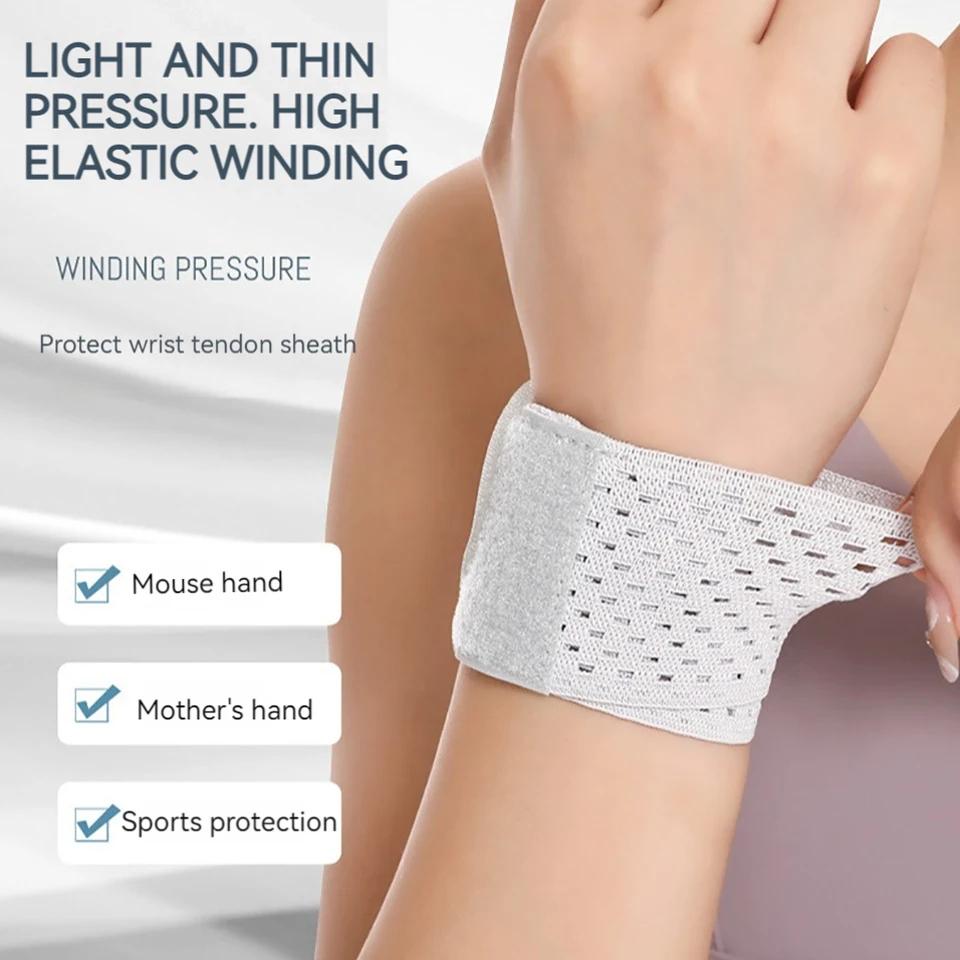 1 Stück Ultra-dünne Handgelenkbandage Kompressionsbänder Unterstützung Für Training Fitness Gewichtheben Sehnenentzündung Schmerzlinderung