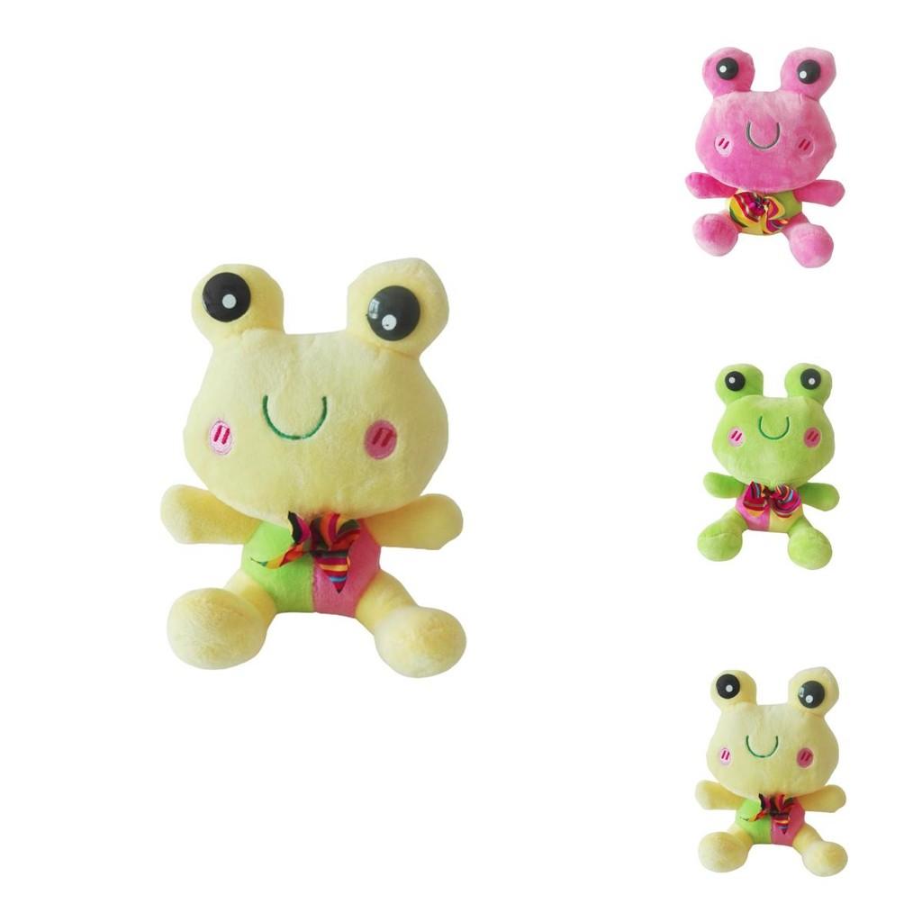 Cute Big Eyed Frog Plush Toy Soft Stuffed Hug Doll Perfect Gift For Kids